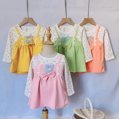 Dress pineapple and double chic pita IDN 23 - dress anak perempuan (ONLY 1PCS)